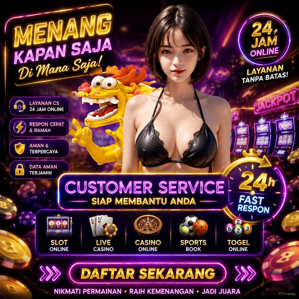 777lucky Platform Game Terpercaya untuk Pemain Indonesia